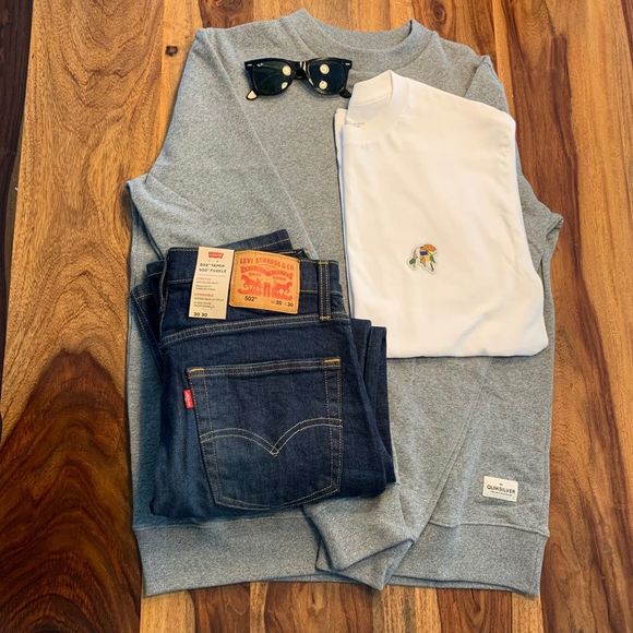 LEVI'S 502 TAPER MEN'S JEANS SIZE 30/30 - Picture 7 of 7